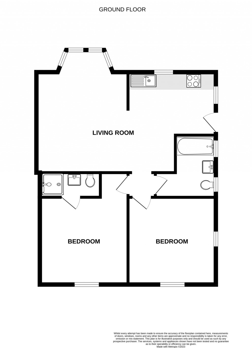 Floorplans For Beacon House, High Road West, Felixstowe