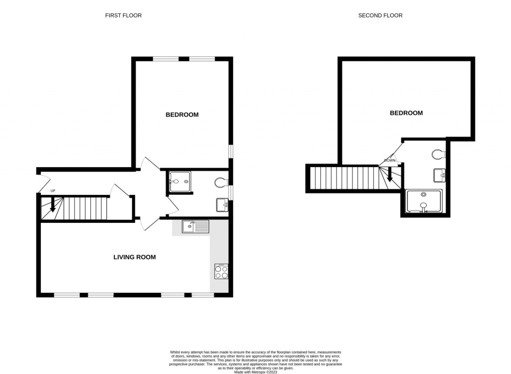 Floorplans For Beacon House, High Road West, Felixstowe