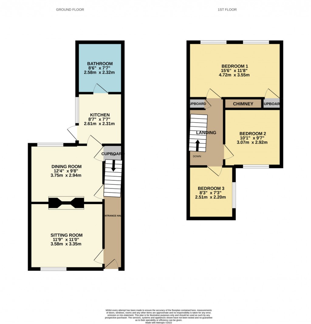 Floorplans For Bury Street, Stowmarket