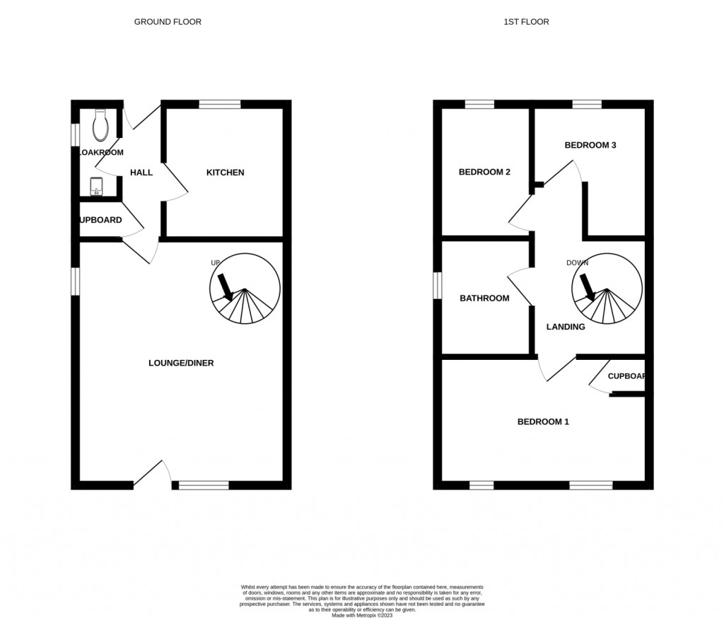 Floorplans For Parkeston Road, Felixstowe