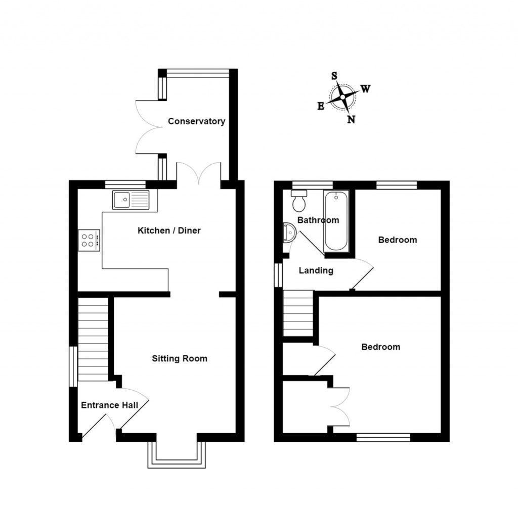 Floorplans For The Downs, Felixstowe