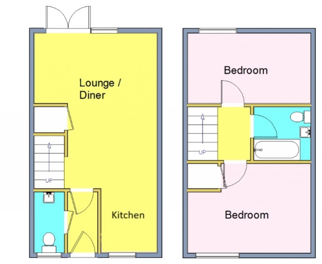 Floorplans For Rues Farm Road, Felixstowe