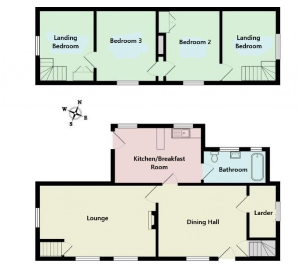 Floorplans For Marsh Lane, Felixstowe