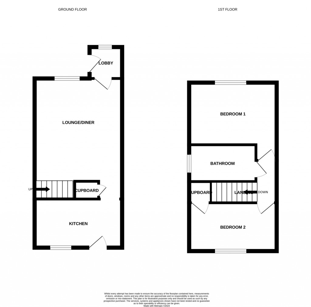 Floorplans For Nayland Road, Felixstowe