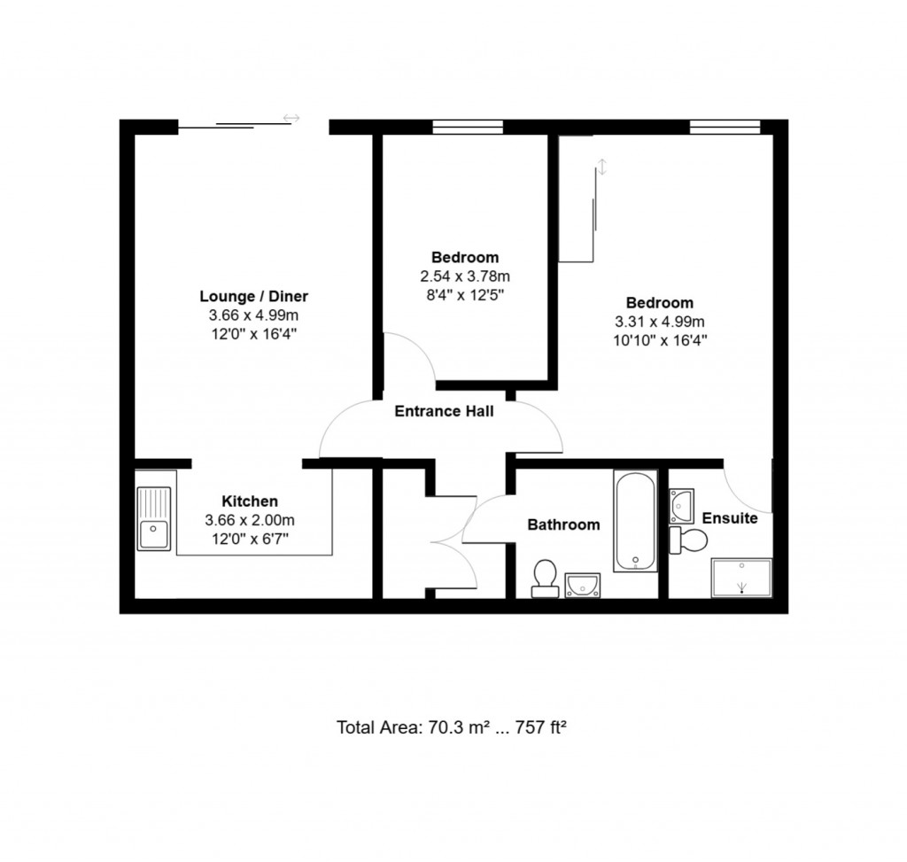 Floorplans For Capstan House, 51 Patteson Road, Ipswich Waterfront