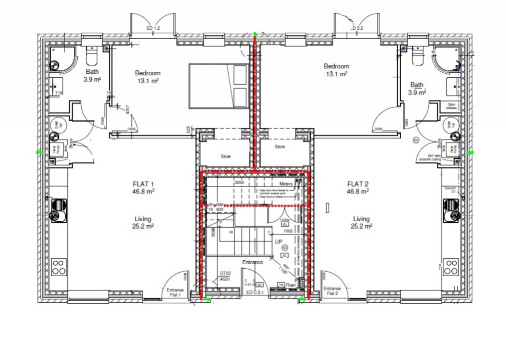 Floorplans For Finsbury Court, Glenfield Avenue, Felixstowe