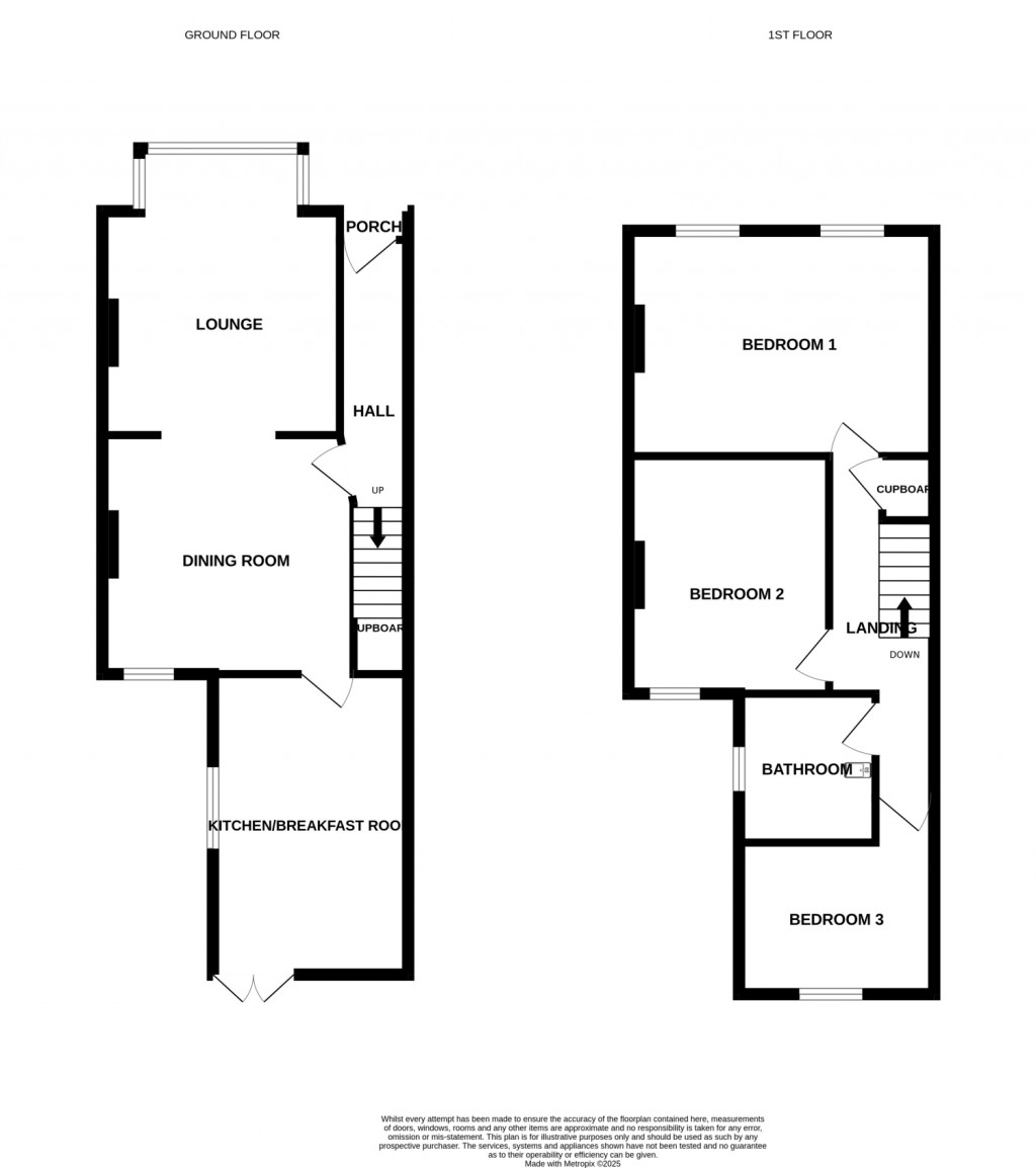 Floorplans For Chester Road, Felixstowe