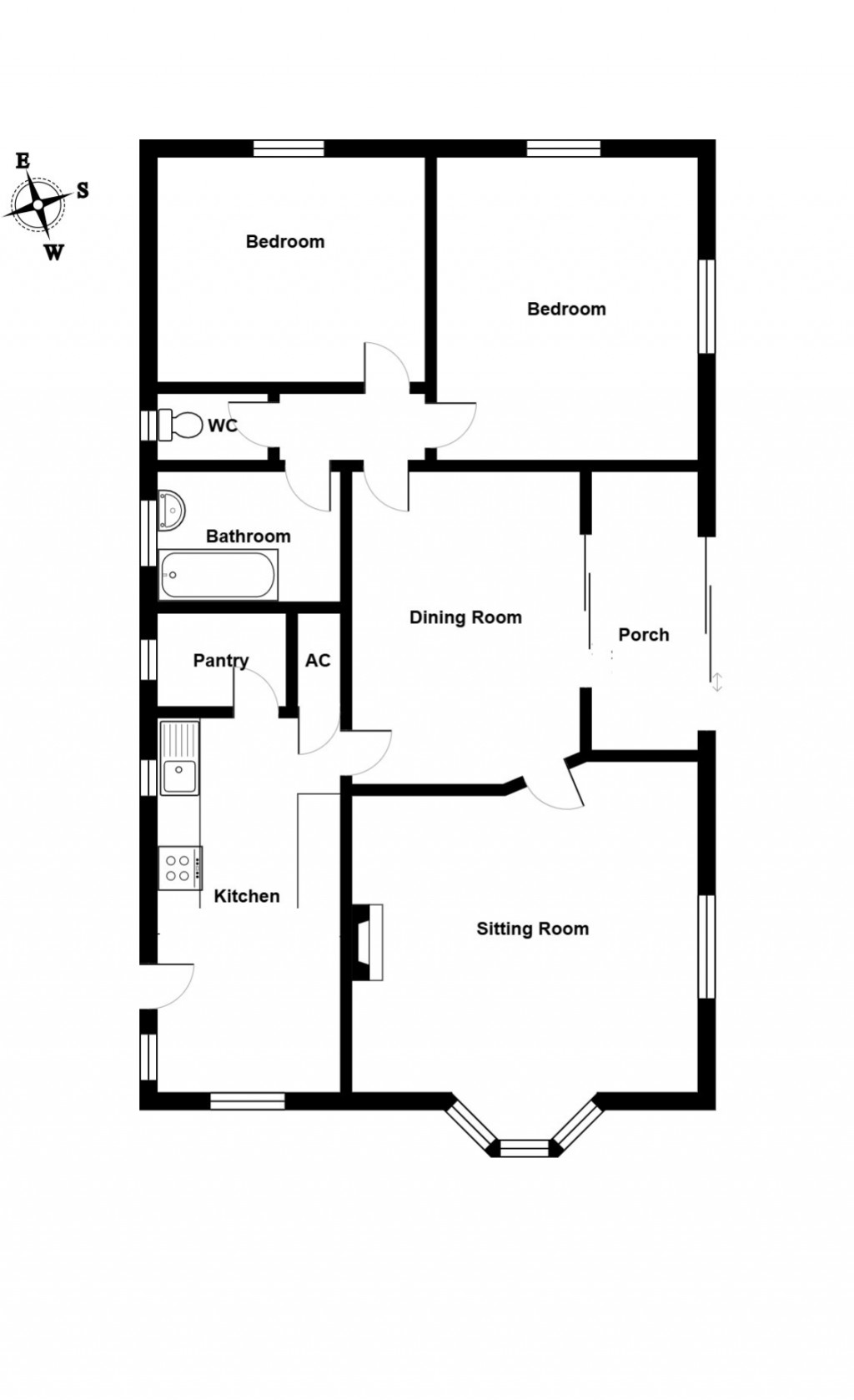 Floorplans For Fleetwood Road, Felixstowe
