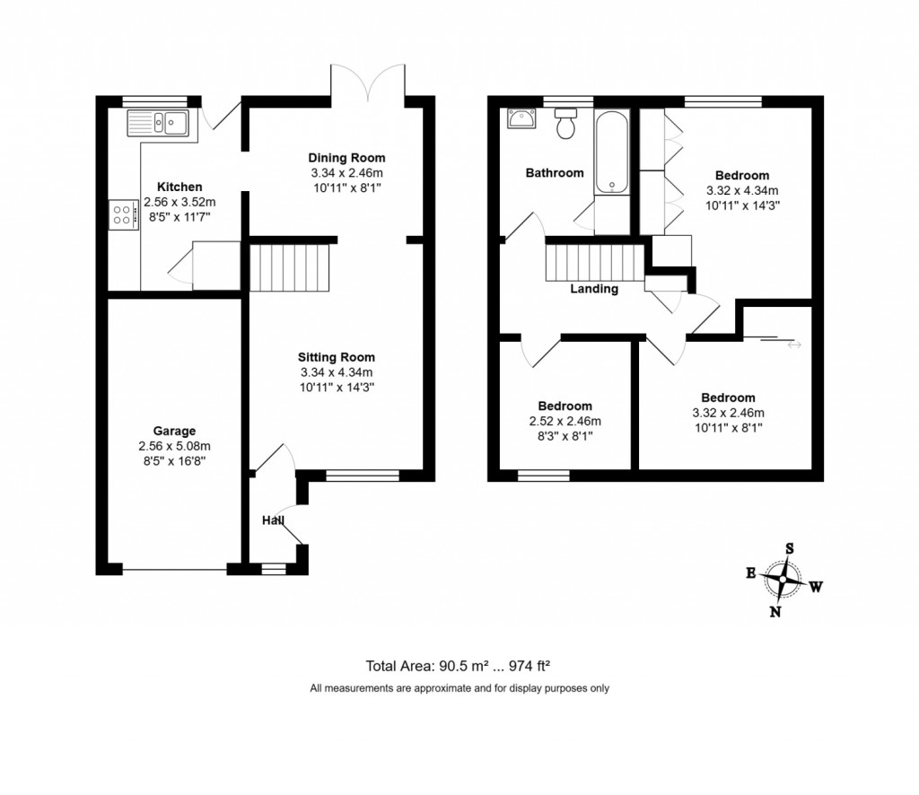 Floorplans For Brandon Road, Felixstowe