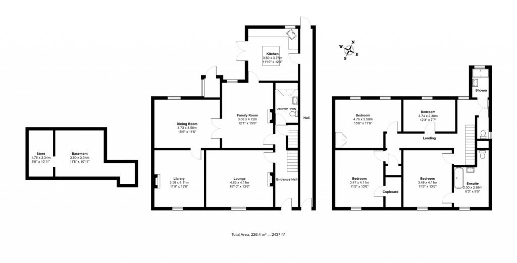 Floorplans For Woodbridge Road, IP4