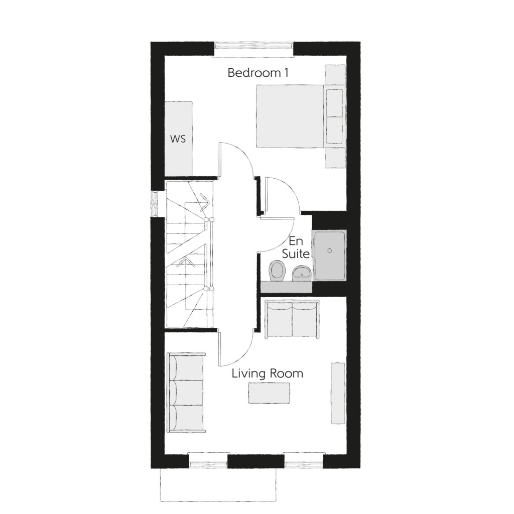 Floorplans For The Ballister, Fleetwood Park, Trimley St Martin