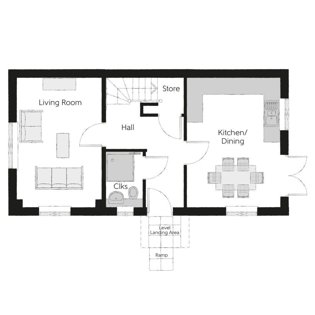 Floorplans For The Blemmere, Kingsfleet Road, Trimley St. Martin
