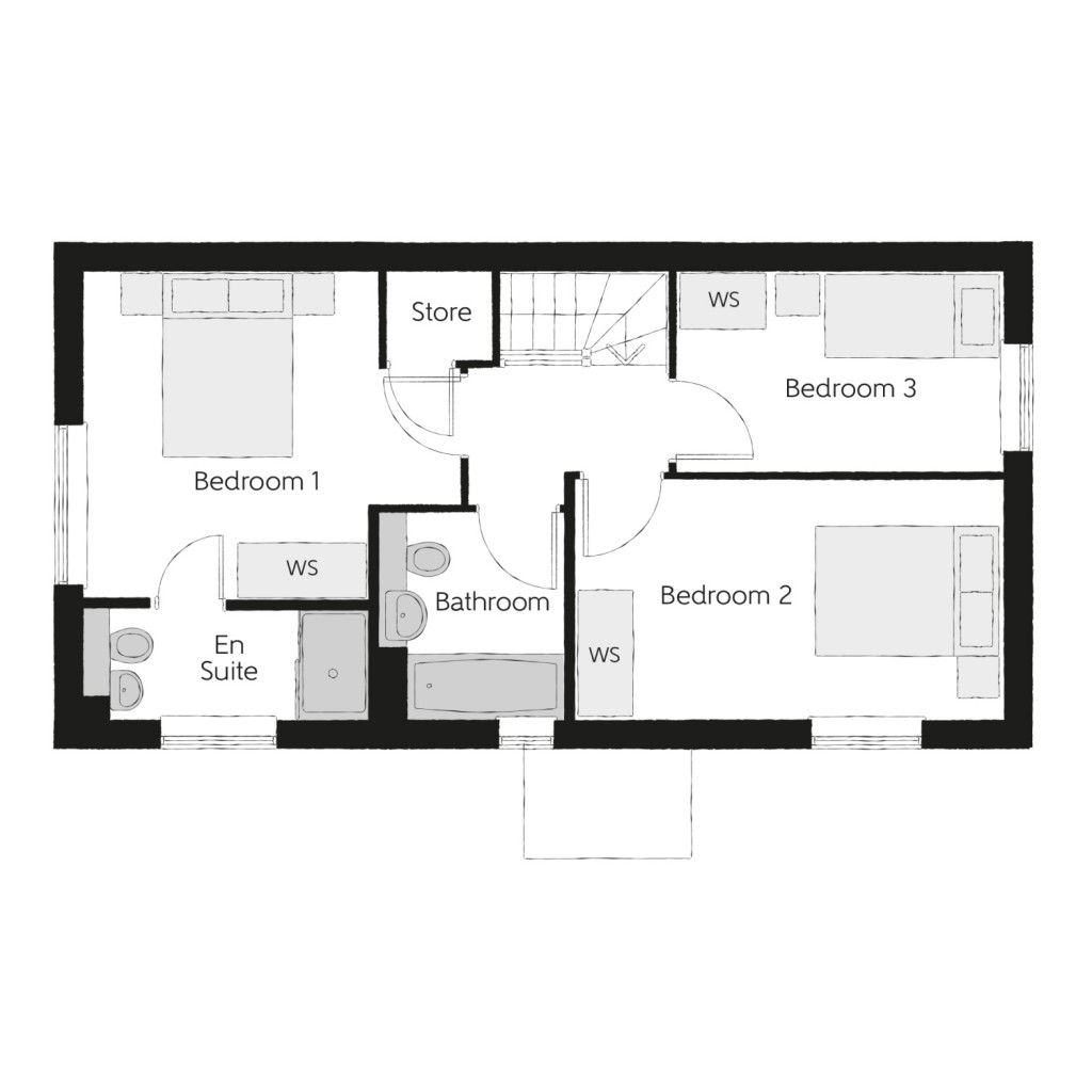 Floorplans For The Blemmere, Kingsfleet Road, Trimley St. Martin