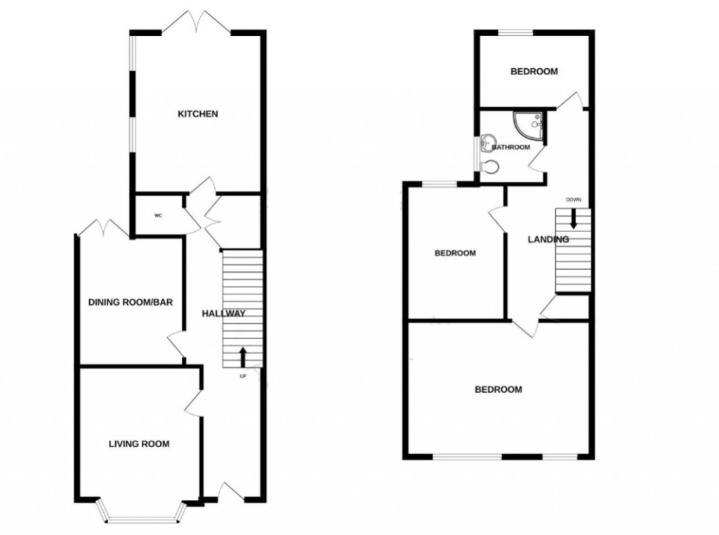 Floorplans For Grove Lane, Ipswich