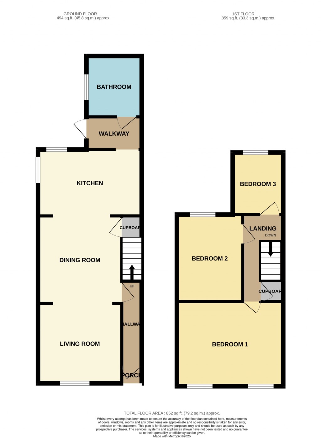 Floorplans For Rushmere Road, IP4