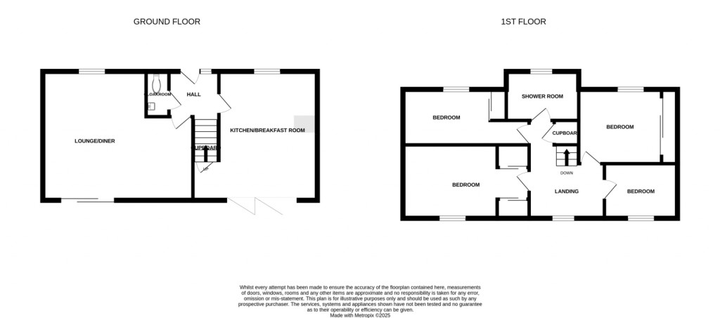 Floorplans For Westleton Way, Felixstowe