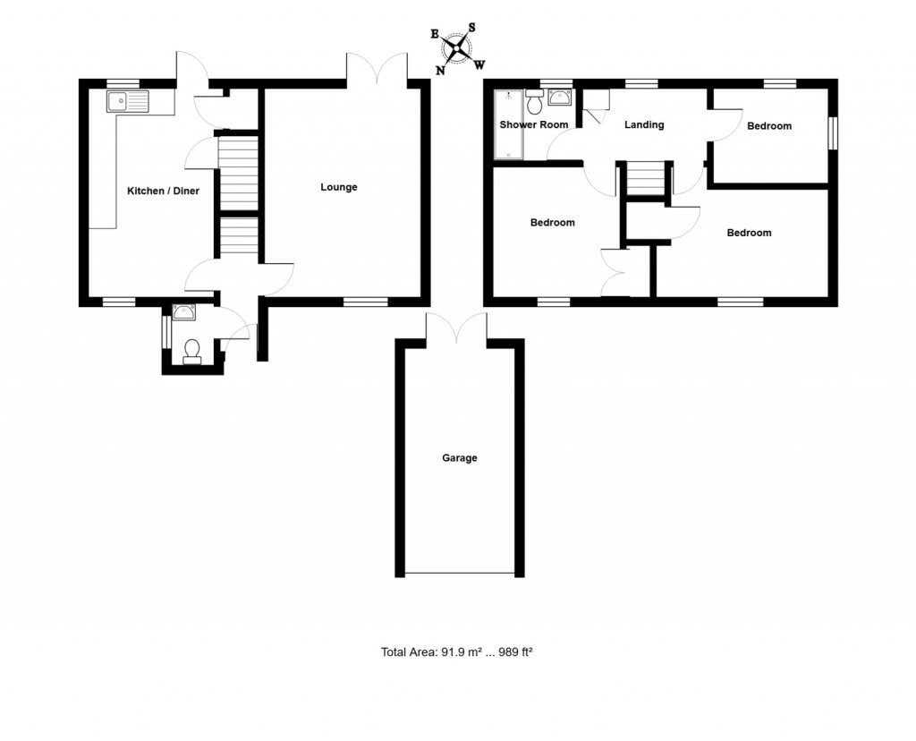 Floorplans For Burnham Close, Trimley St. Mary
