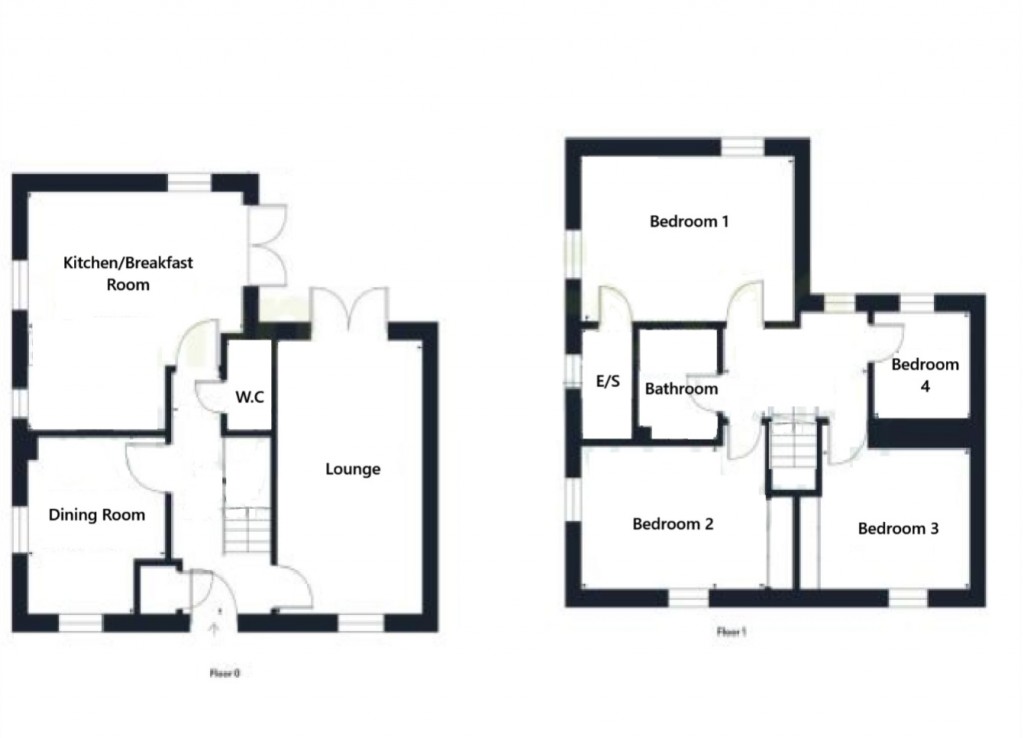 Floorplans For Bloomfield Road, Felixstowe