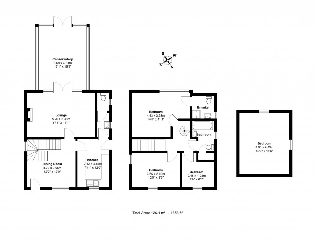 Floorplans For The Avenue, Trimley St. Mary