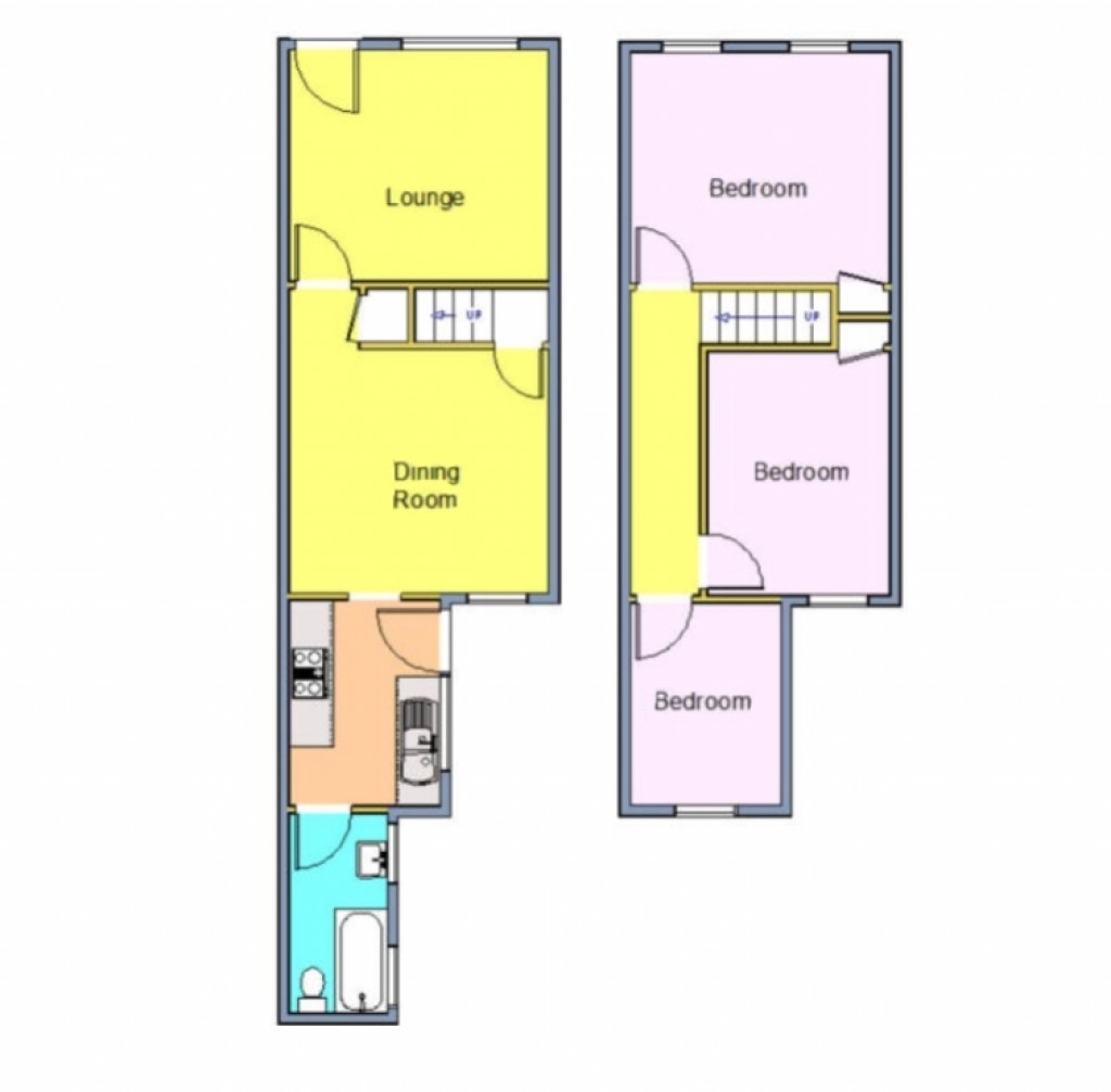 Floorplans For King Street, Felixstowe