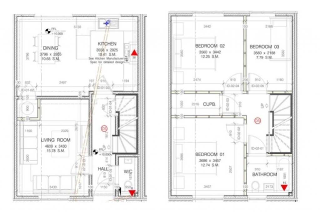 Floorplans For Fallow Drive, Banham