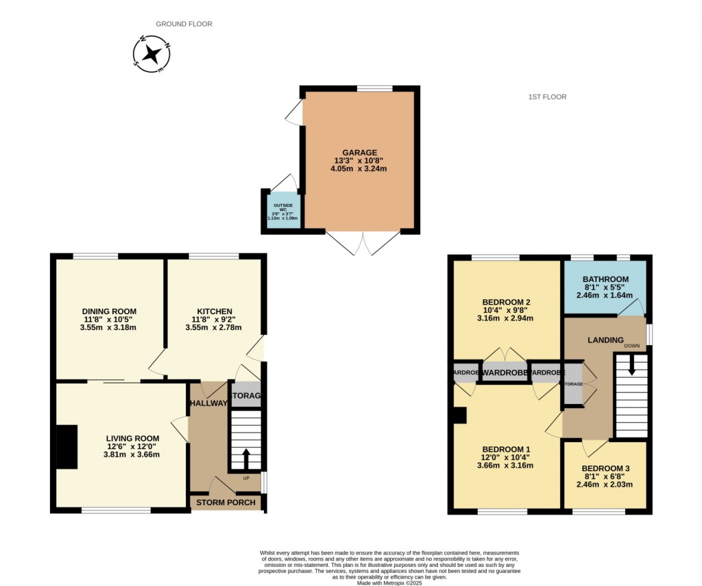 Floorplans For Princethorpe Road, IP3