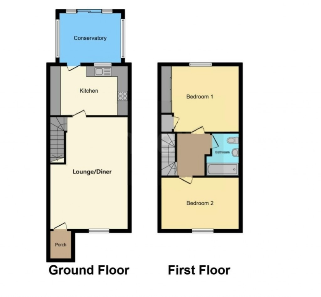Floorplans For Meadow Close, Trimley St. Martin