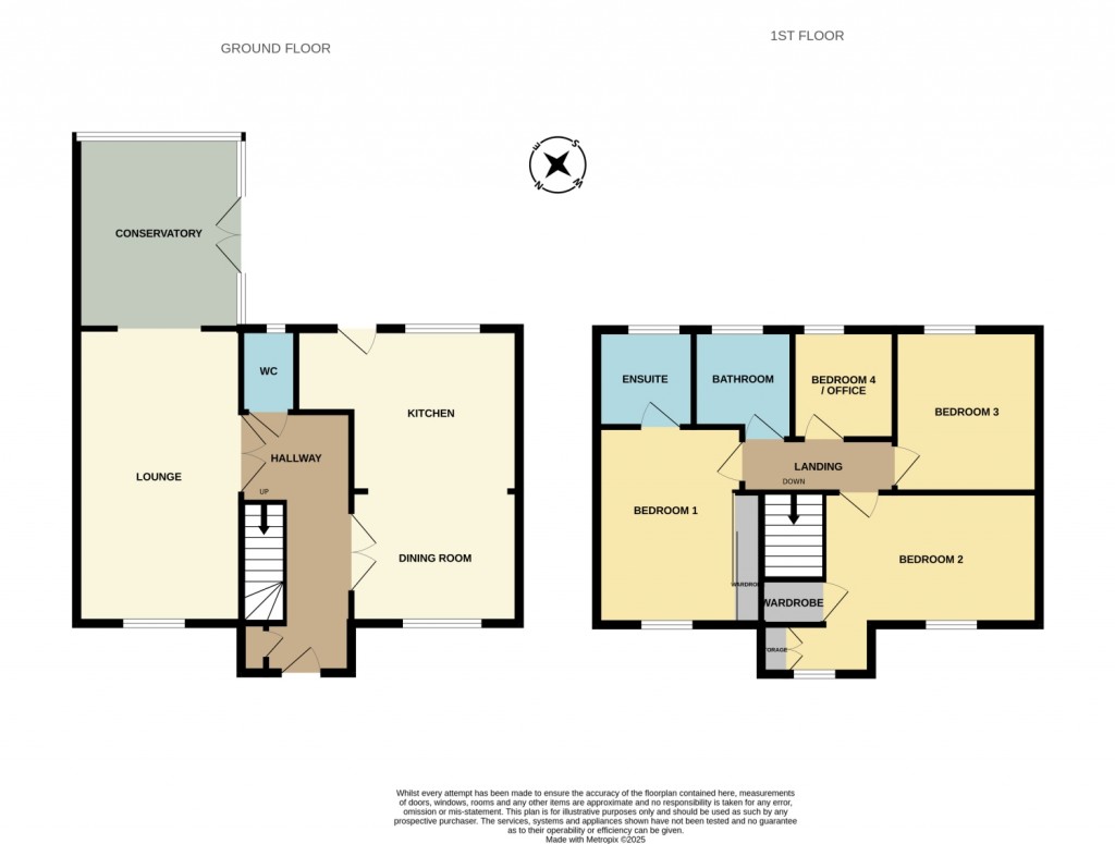 Floorplans For Tortoiseshell Close, Pinewood, IP8