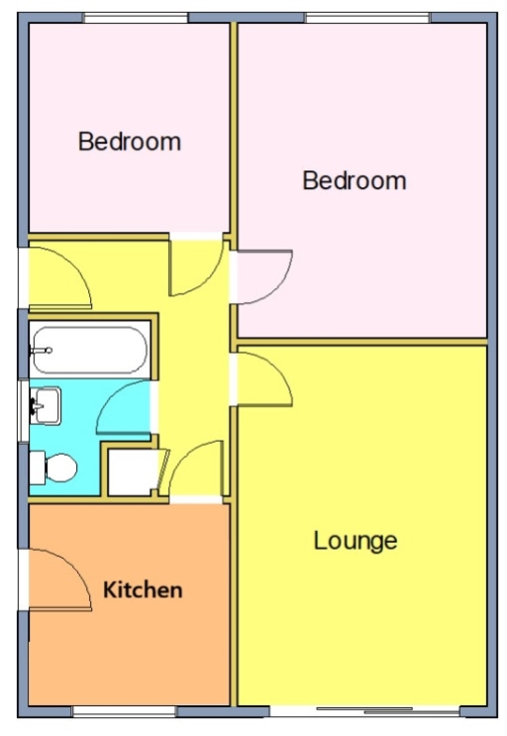 Floorplans For Philip Avenue, Felixstowe