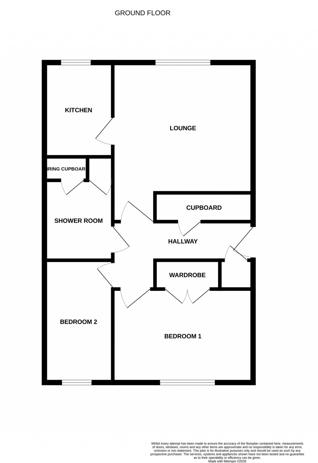 Floorplans For Park Court, Langer Road, Felixstowe