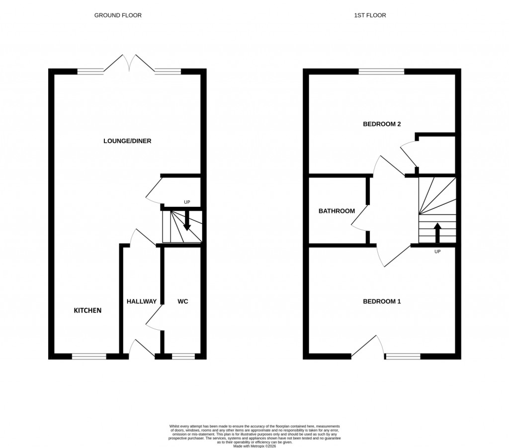 Floorplans For Rues Farm Road, Felixstowe