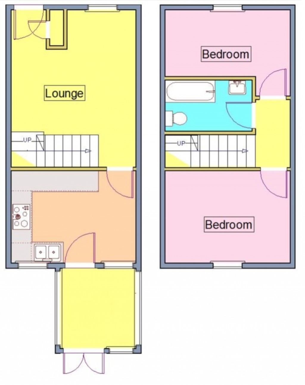 Floorplans For The Josselyns,  Trimley St Mary