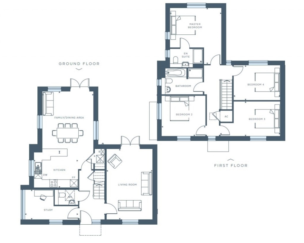 Floorplans For The Wordsworth, Ferry Road, Felixstowe