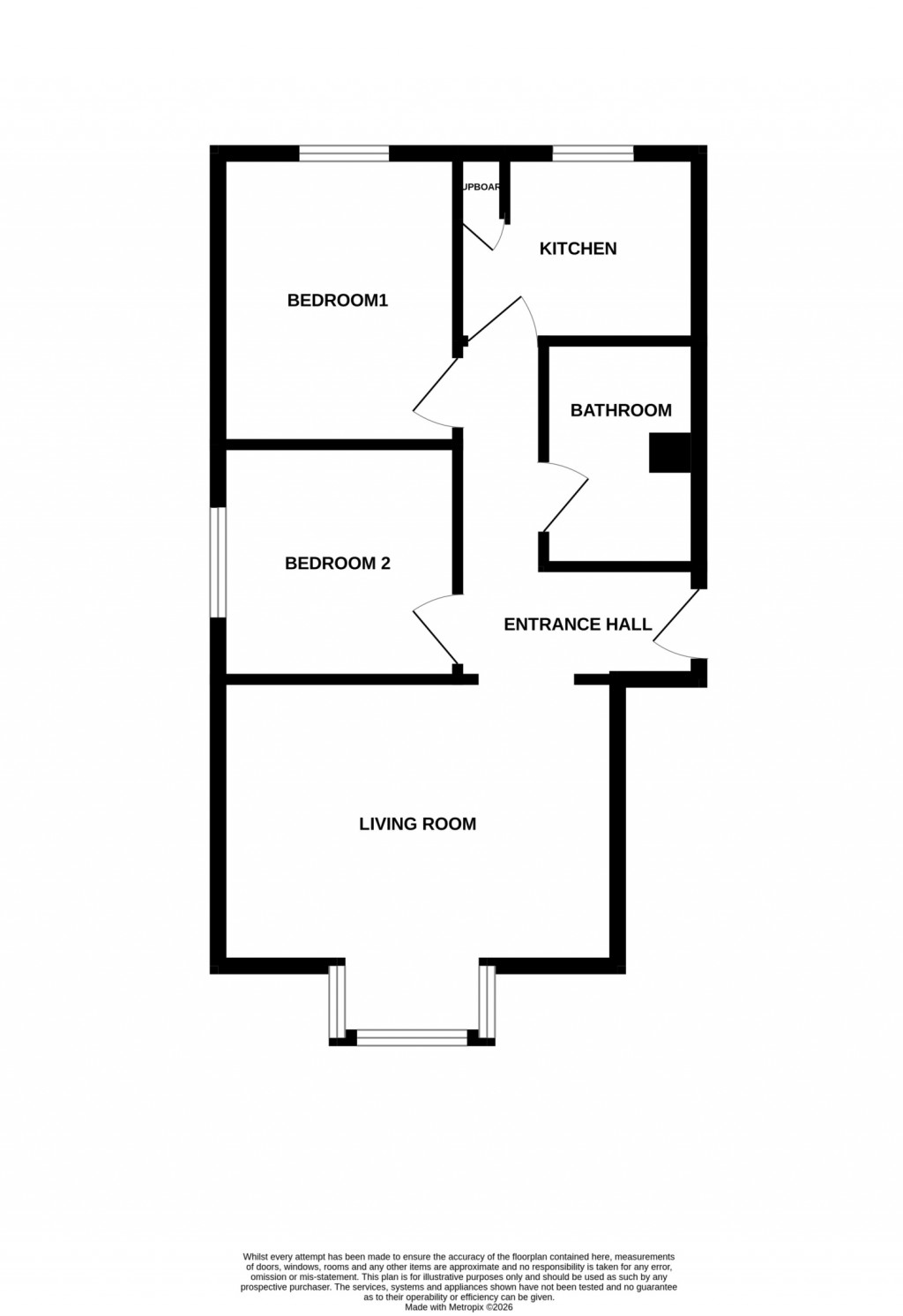 Floorplans For The Gables, Tomline Road, Felixstowe
