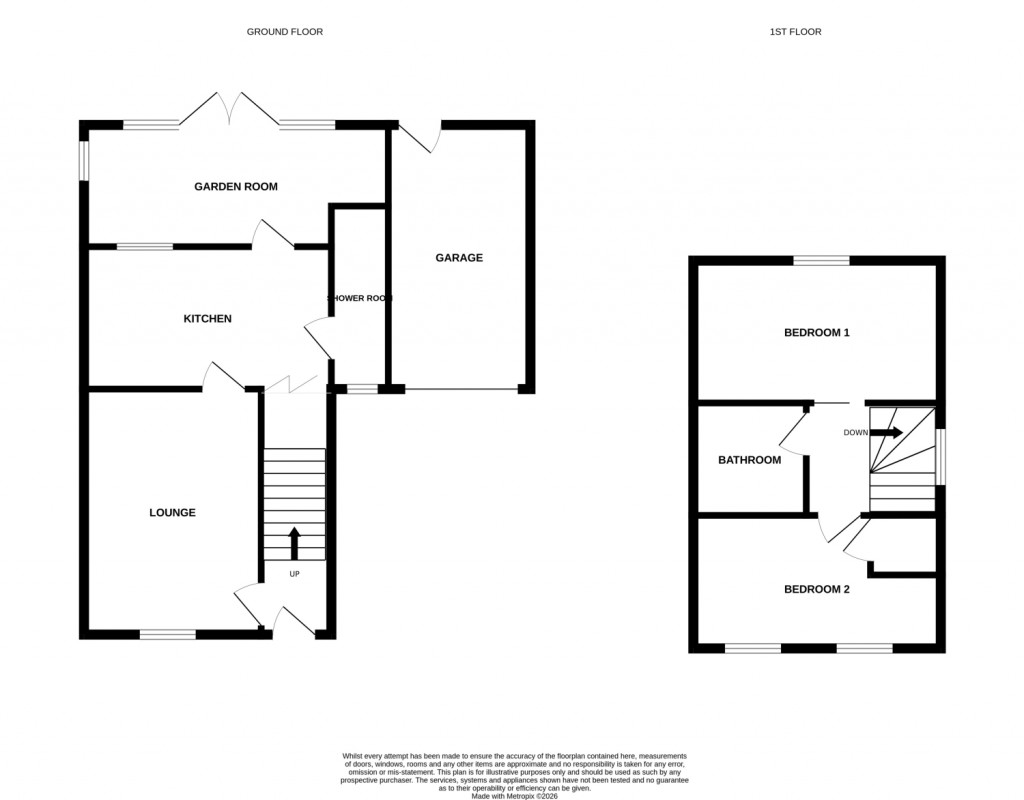 Floorplans For Faulkeners Way, Trimley St. Mary