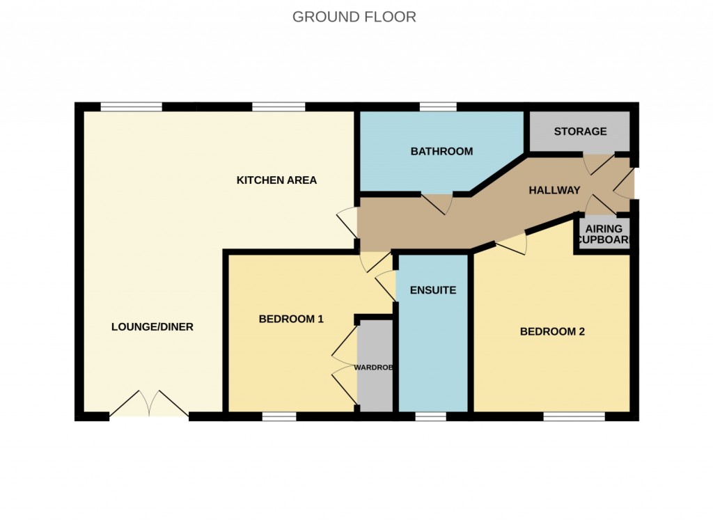 Floorplans For Bramley Hill, IP4