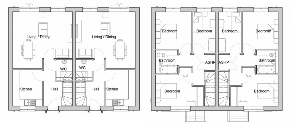 Floorplans For St Georges Square, Halesworth Road, Reydon