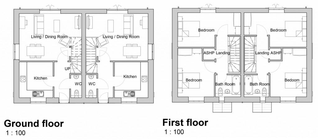 Floorplans For St Georges Square, Halesworth Road, Reydon