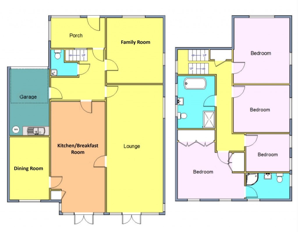 Floorplans For Links Avenue, Felixstowe