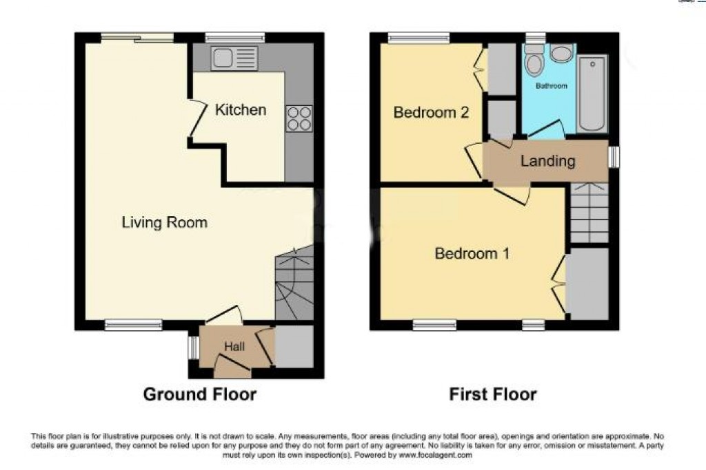 Floorplans For Bury Street, Stowmarket