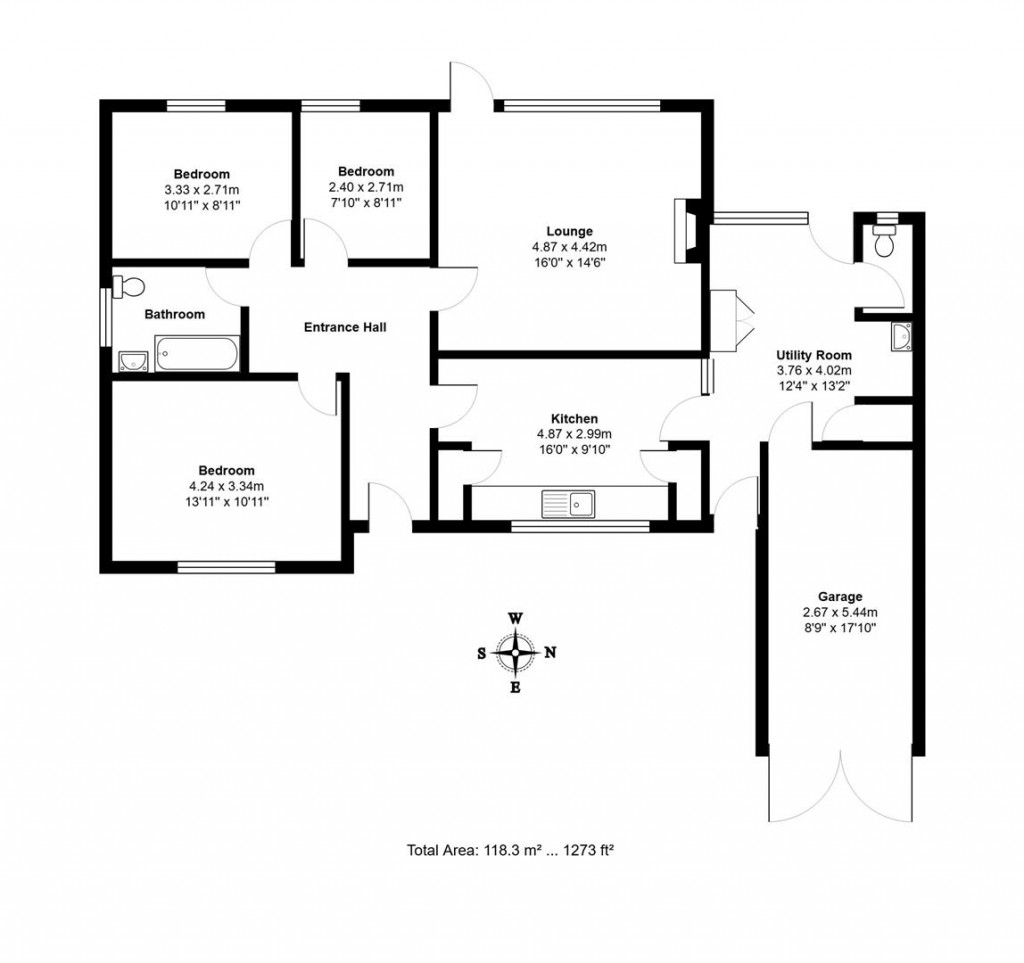 Floorplans For Fishponds Way, Haughley, Stowmarket