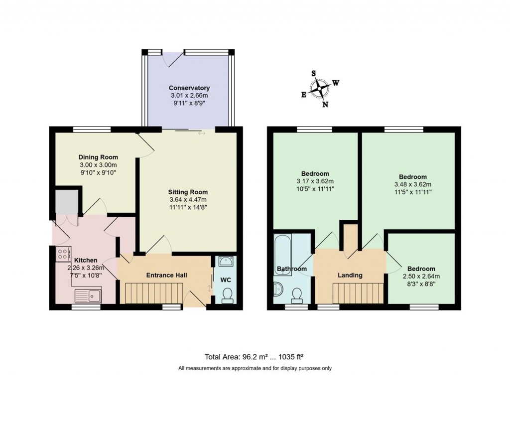 Floorplans For Gainsborough Road, Stowmarket
