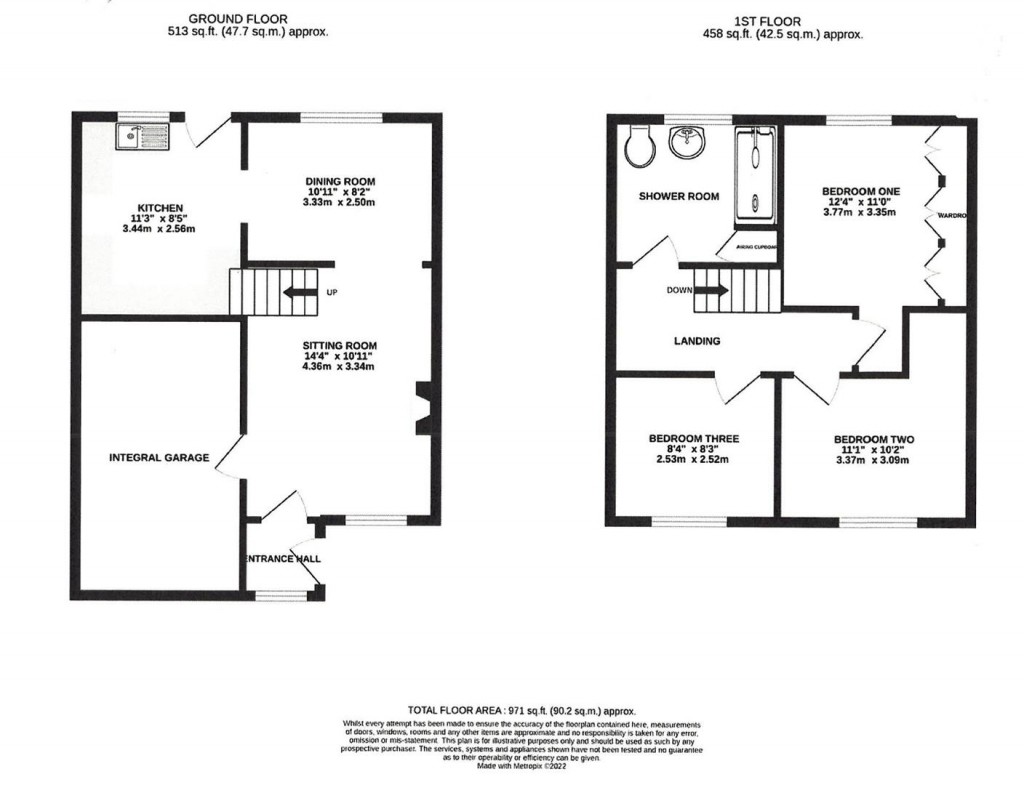 Floorplans For Melford Road, Stowmarket