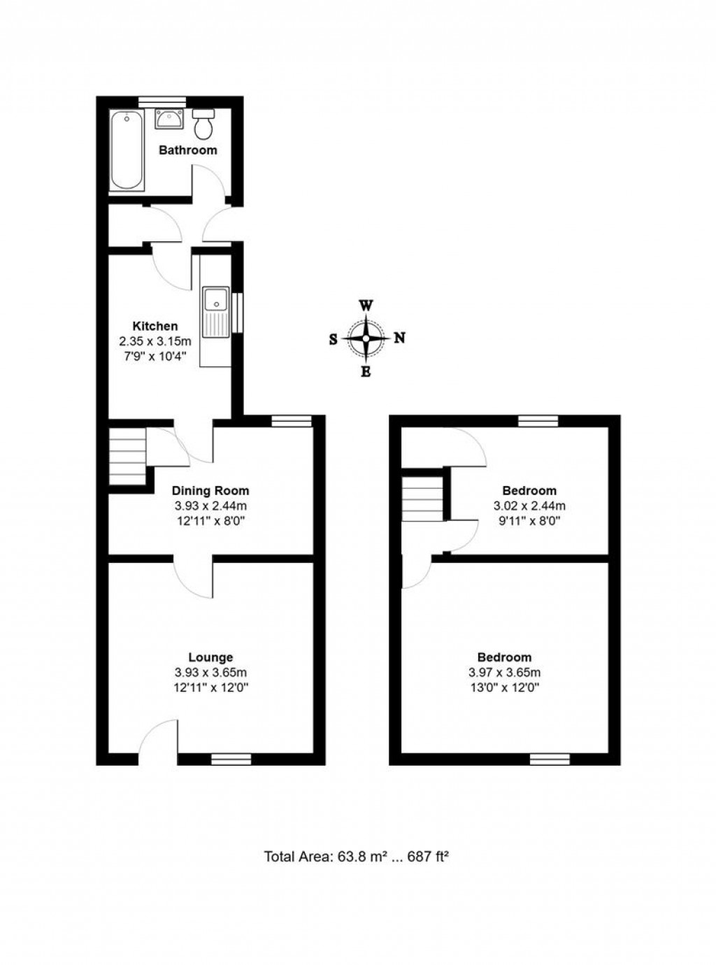 Floorplans For Newton Road, Stowmarket