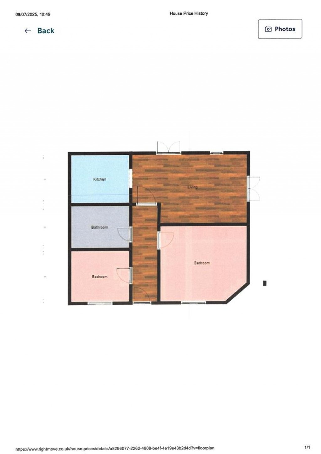 Floorplans For Alexandra Mews, Stowmarket