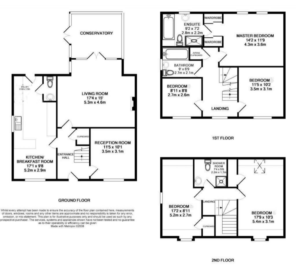 Floorplans For Sandpiper Road, Stowmarket