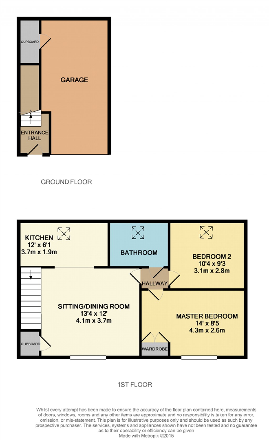 Floorplans For Curlew Close, Stowmarket