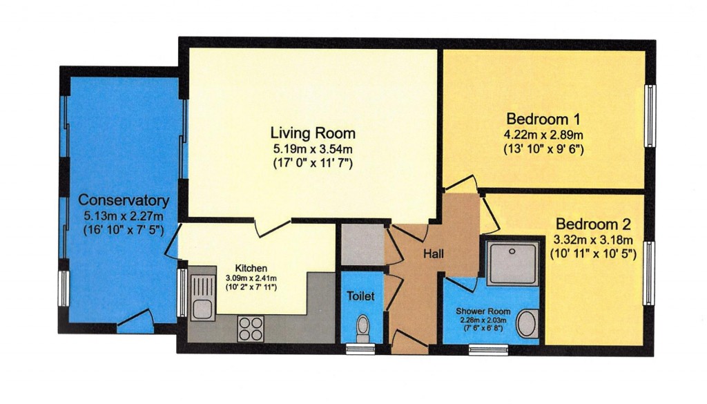 Floorplans For Lockington Crescent, Stowmarket