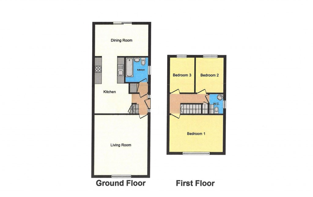 Floorplans For Edgecomb Road, Stowmarket