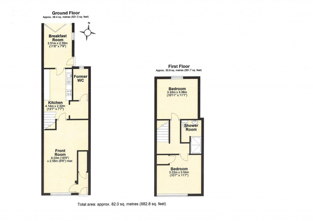 Floorplans For Front Street, Mendlesham